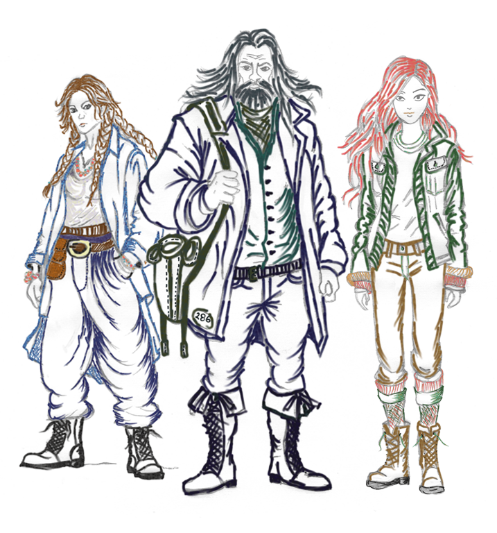 Personajes 286, Kazi y Aten Largometraje